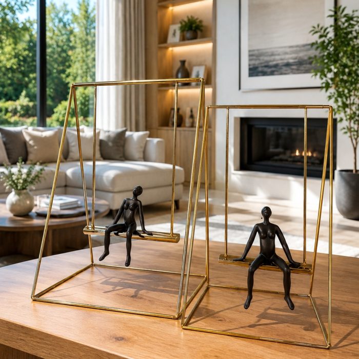 סט פסלונים נדנדות